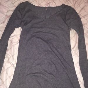 Long sleeve T-shirt dress